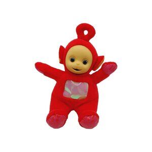 Teletubbies Po Red Plush Toy 6” Sitting Ragdoll 2004 Stuffed Animal